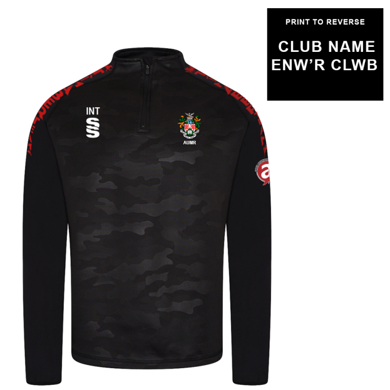 Aberystwyth University - Rugby Union - Men's Camo Performance Top