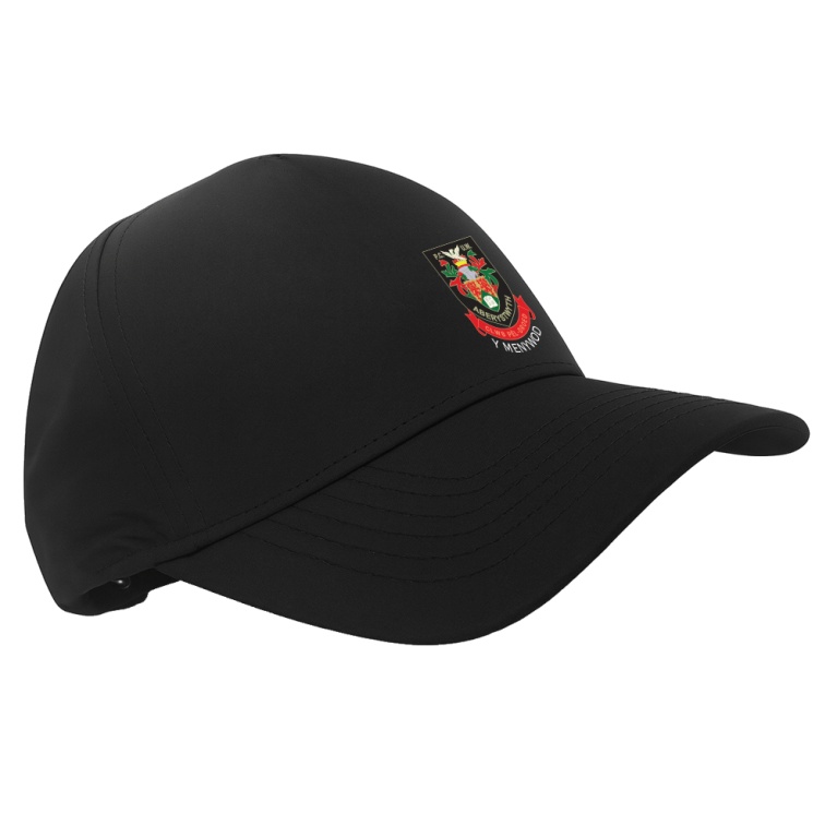 Aberystwyth University- Football (Women's) - SS Baseball Cap - Black
