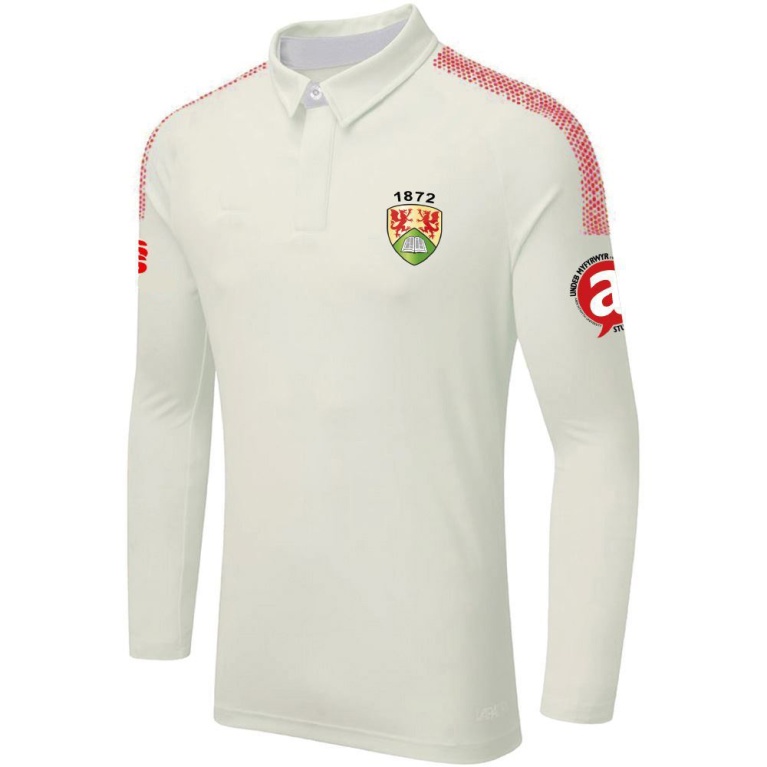 Aberystwyth University - Dual Cricket Shirt Long Sleeve