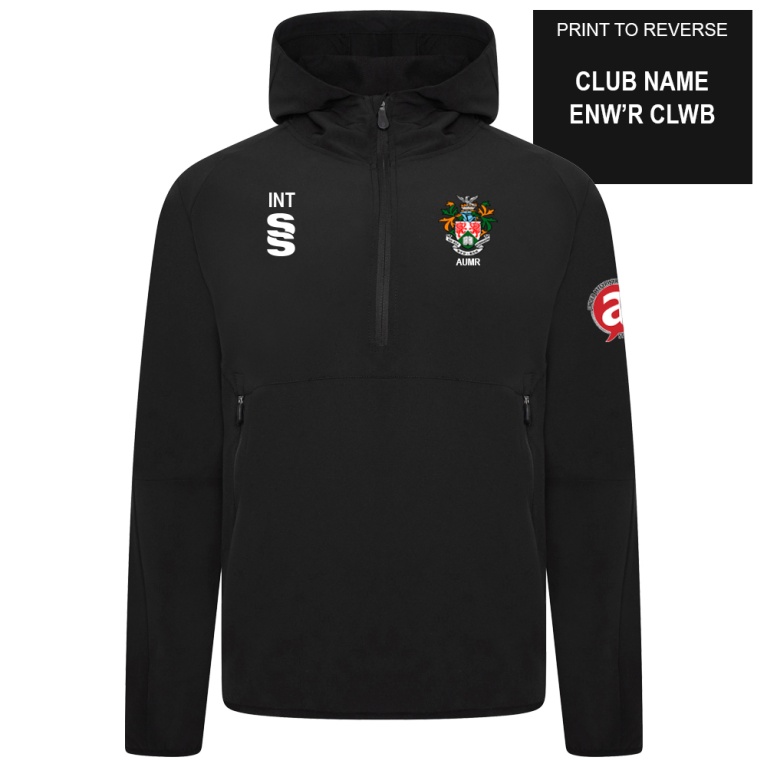 Aberystwyth University - Rugby Union - 1/4 Zip Rain Jacket