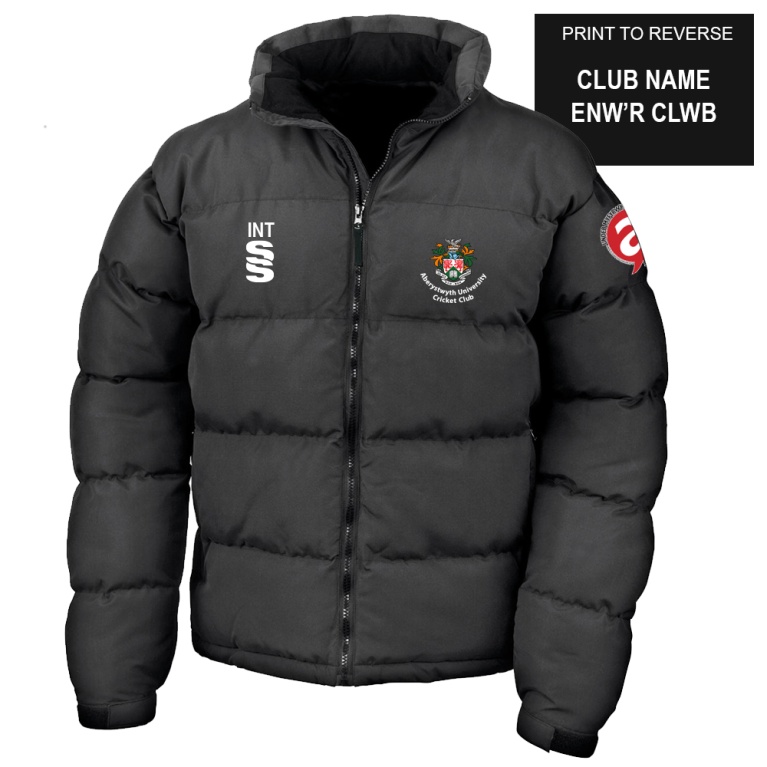 Aberystwyth Unversity - Cricket - Men's Puffa Jacket