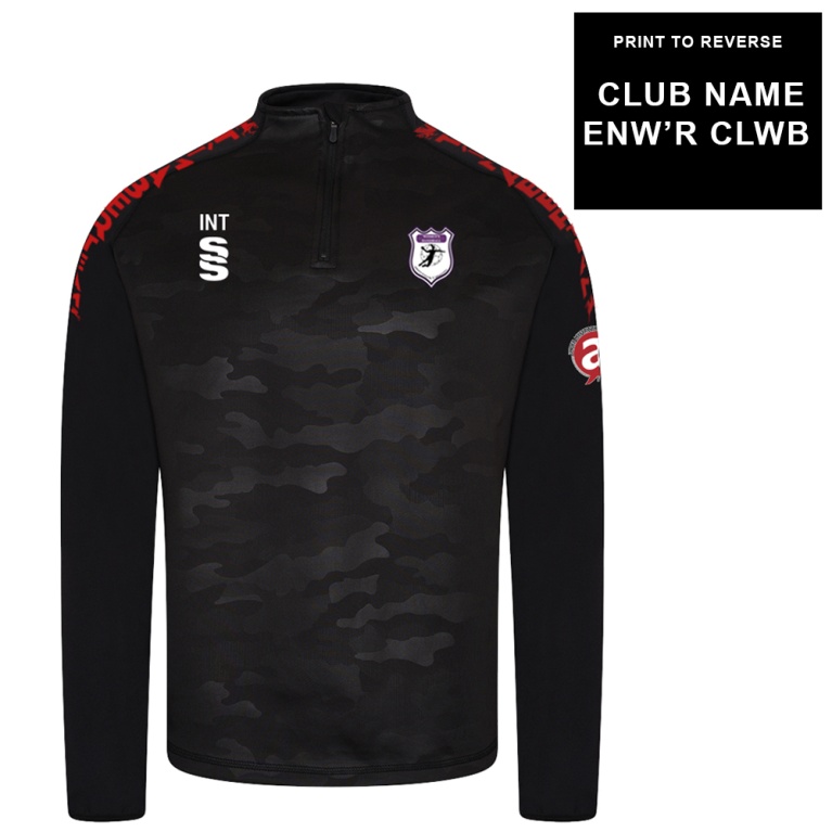 Aberystwyth University - Handball - Camo Performance Top