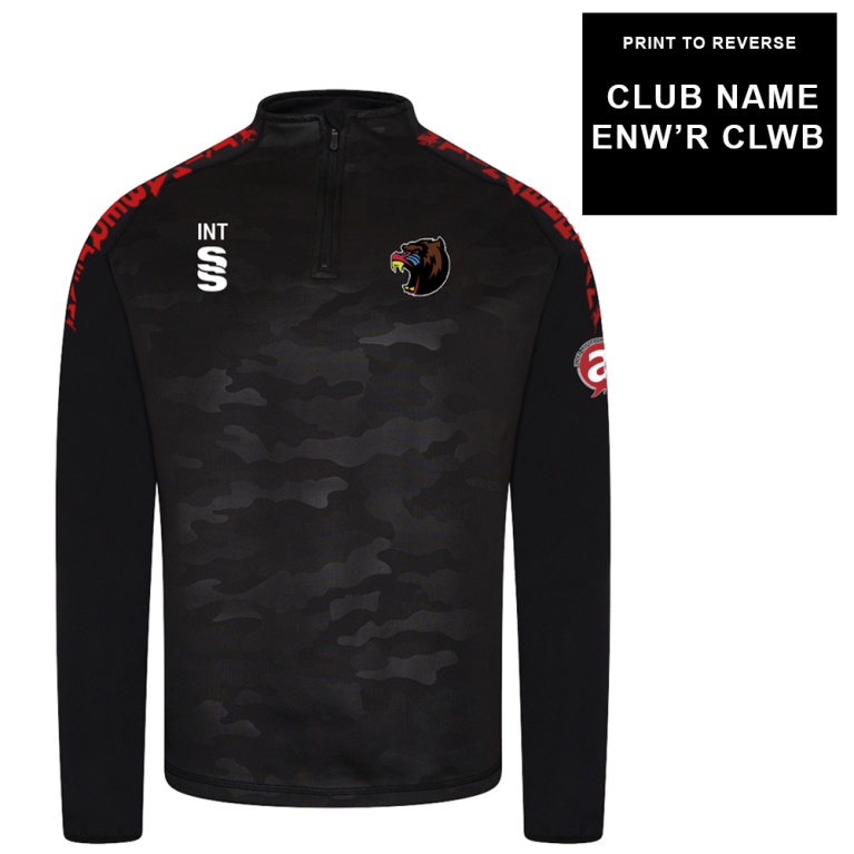 Aberystwyth University - Ultimate Frisbee - Camo Performance Top