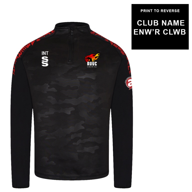Aberystwyth University - Volleyball - Camo Performance Top