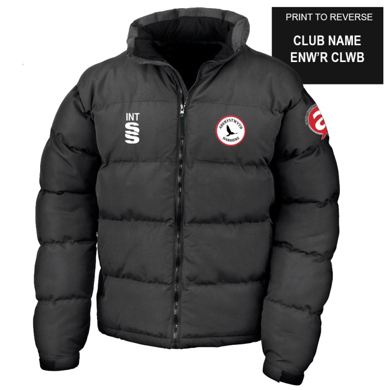 Aberystwyth Unversity - Harriers - Men's Puffa Jacket